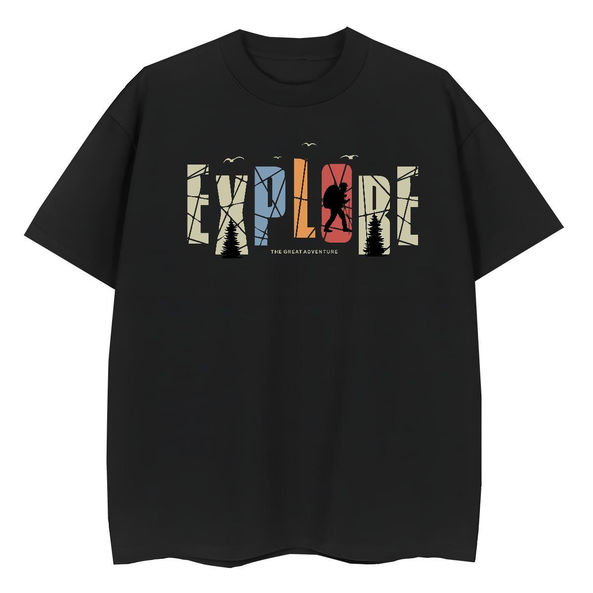 Lady Womens Tshirts 230g 100% Cotton tree Casual Sport T-Shirts for Women Round Neck Short Sleeve DIY Anime Tops Shirt
