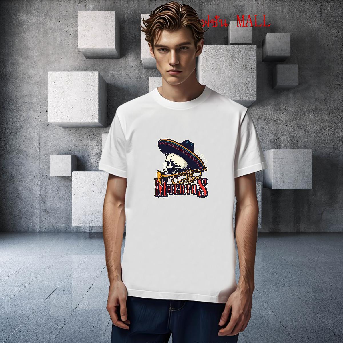 Loose Fit T-Shirts for Men 100% Cotton 230g skull Casual Cartoon Printing L-4XL Breathable Short Sleeve Couples T Shirts Fashion New Tops Tees