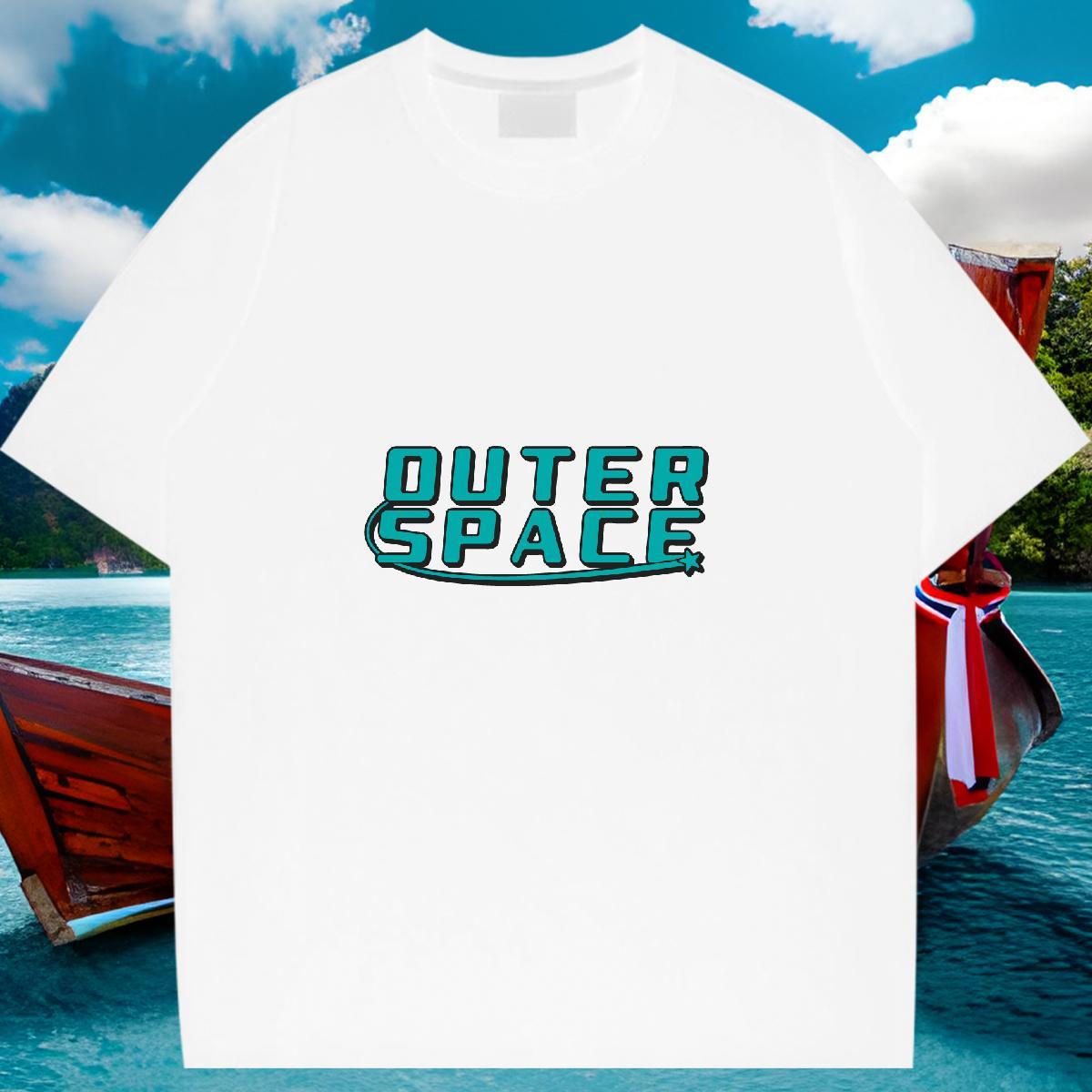 Popular Woman Tshirt 100% Cotton 230g letter High Street Hip Hop T Shirt For Woman Breathable Crew Neck Custom Printed Tops Shirt