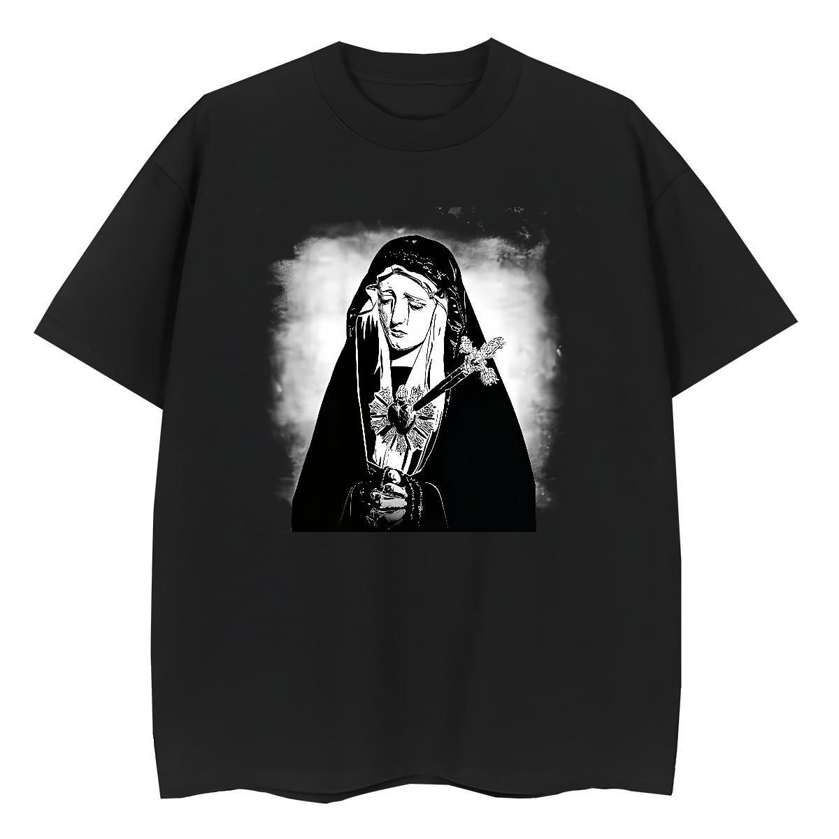 Designer Lady T shirt 230g Cotton nun Street Womens T Shirts Breathable Soft Anime Top Shirts