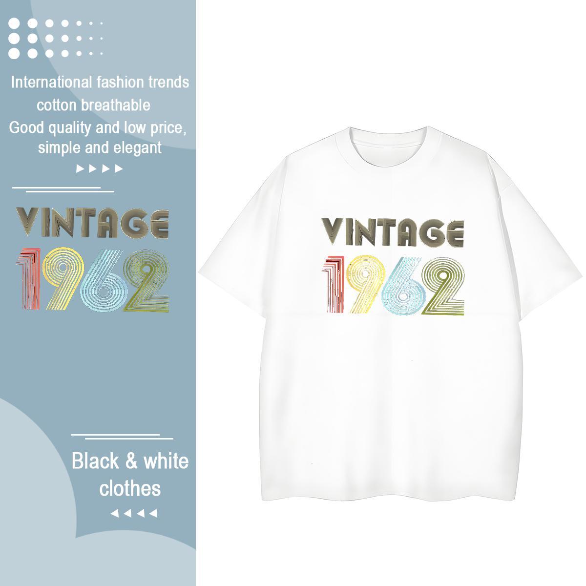 Unisex Lady T shirt 230g 100% Cotton letter Beach Woman T Shirts Short Sleeve O-Neck Black Oversized Clothings