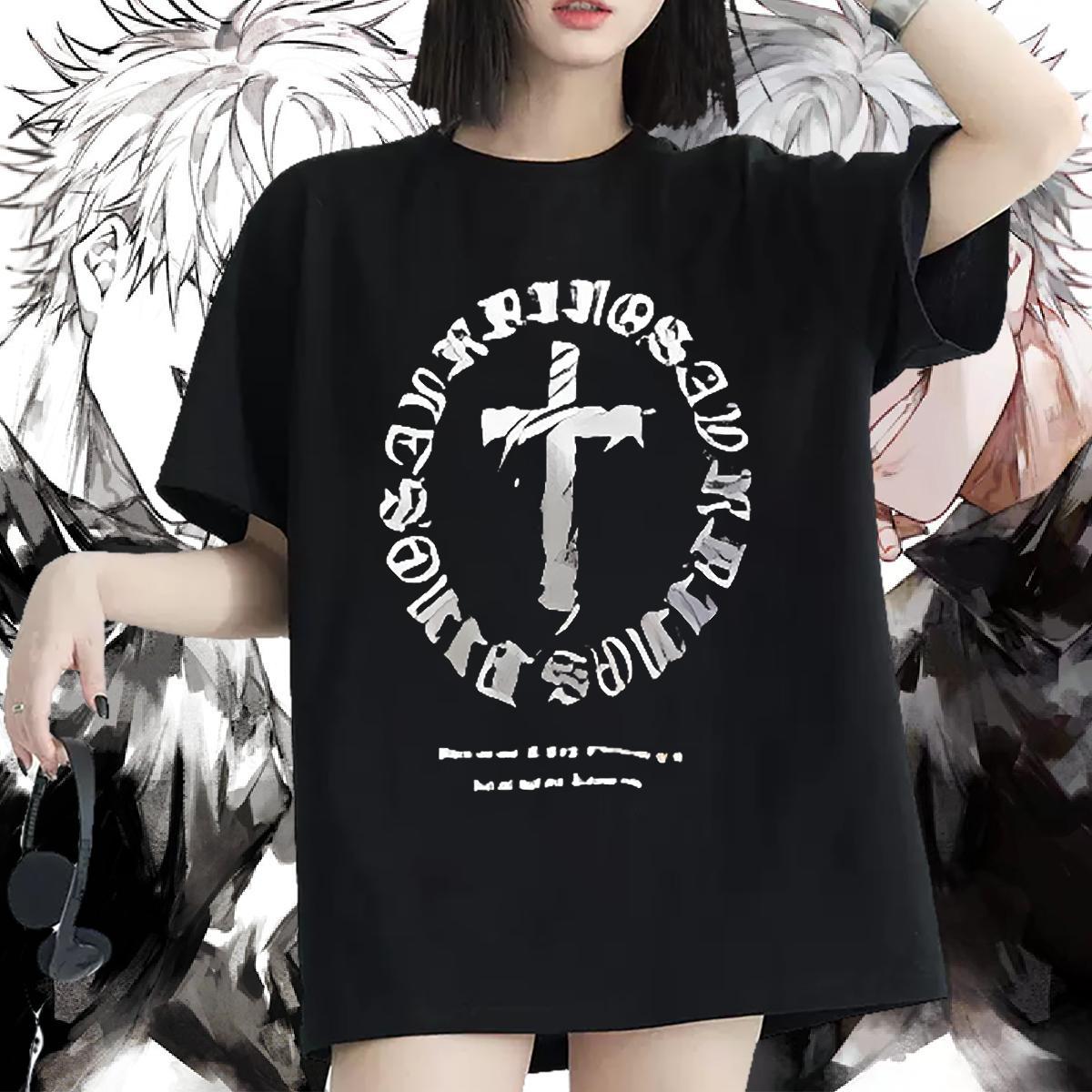 Unisex Women Tees 230g 100% Cotton letter Outdoor Womens T Shirts O-Neck Short Sleeve Graphic Tops