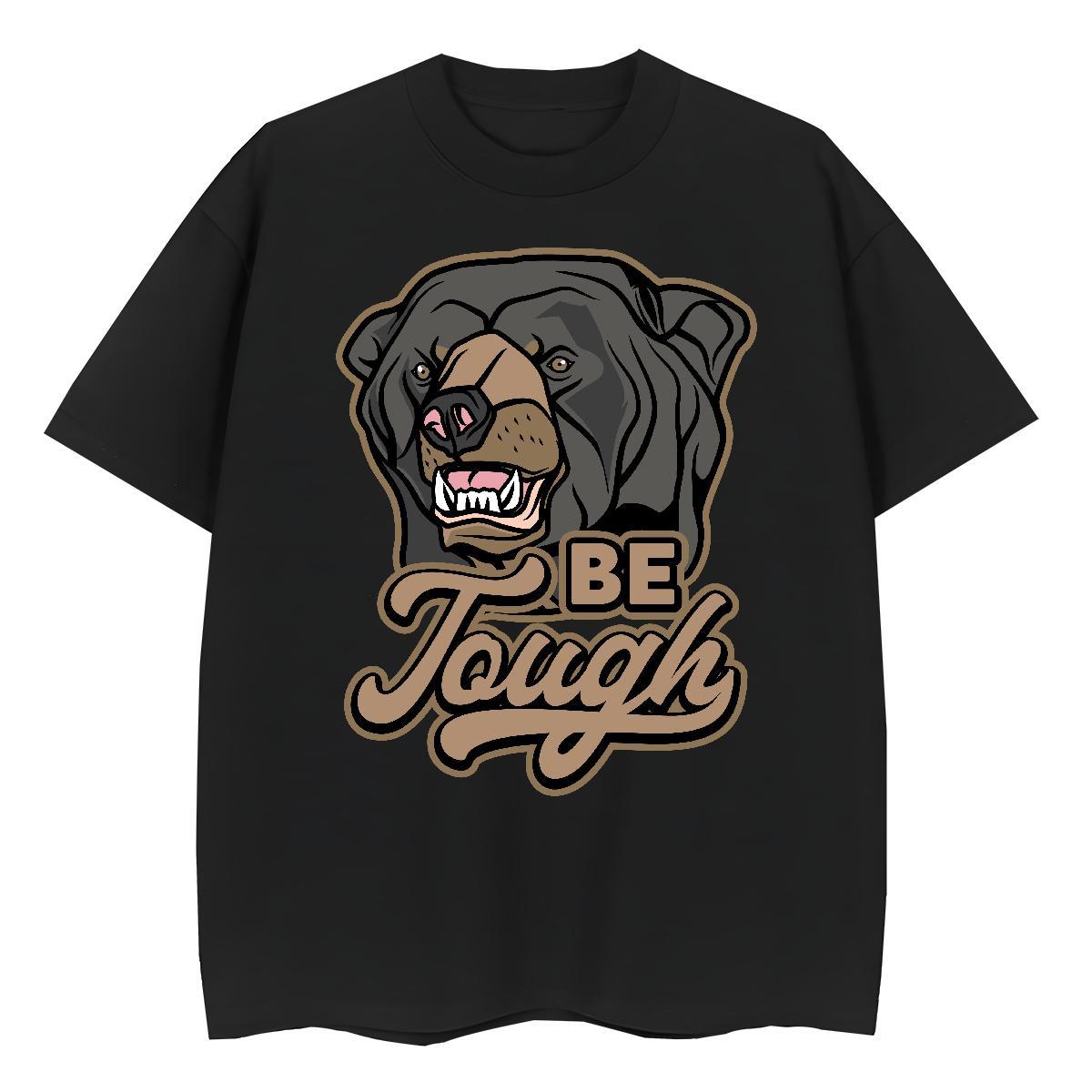 Designer Fashion Men Tops Tees angry High Street Hip Hop 100% Cotton 230g Polos Breathable Crew Neck Popular Man T Shirts Black White