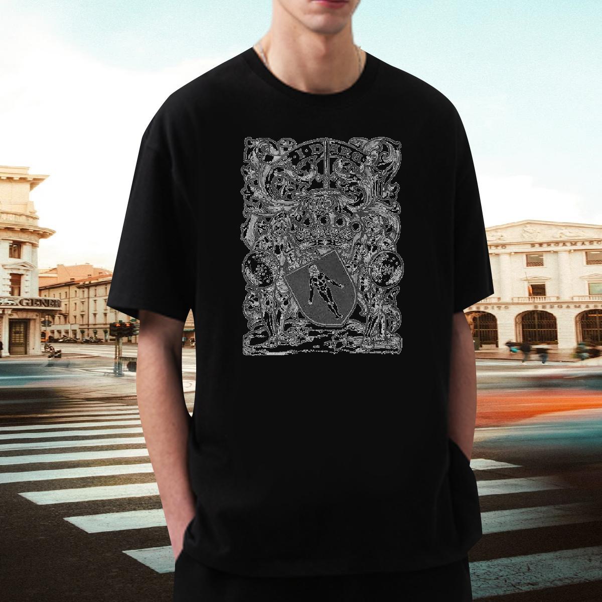 Popular T Shirt For Man 100% Cotton 230g The Cross Casual Oversized 4XL Breathable Soft Men Clothes T-Shirt New Designer Tee Shirt