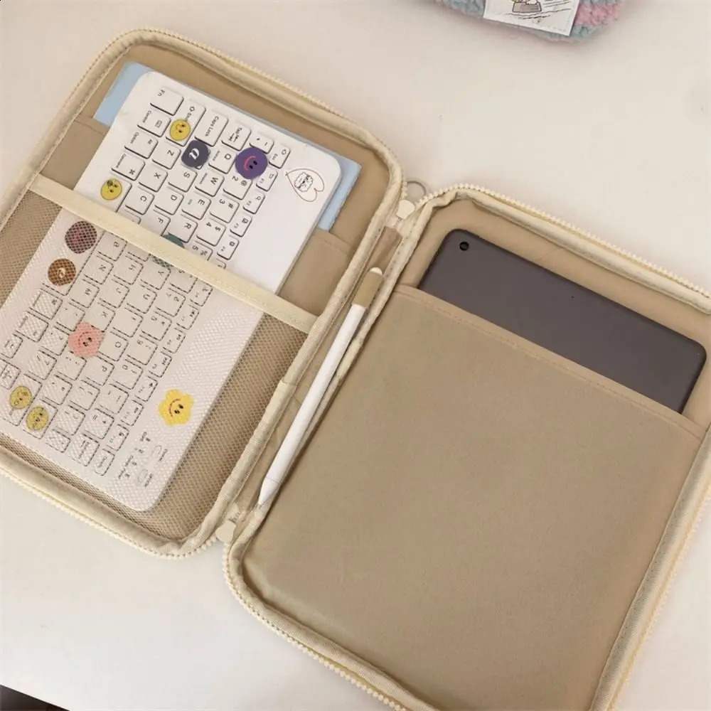 13 15 inch Laptop Sleeve Insert Pocket Nylon Notebook Storage Bag Large Capacity Shockproof Carrying Case for Air/Pro M2 M3 240905