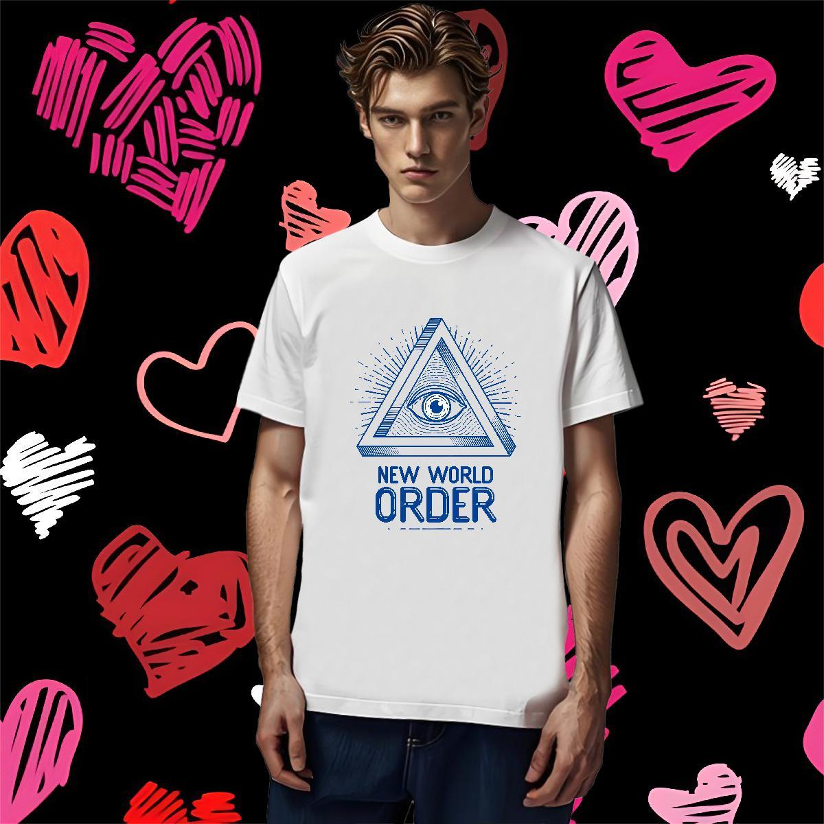 Brand Mens T Shirts 230g 100% Cotton eye of the devil Outdoor Floral Print O-Neck Short Sleeve Tshirts New Designer Tees Shirts