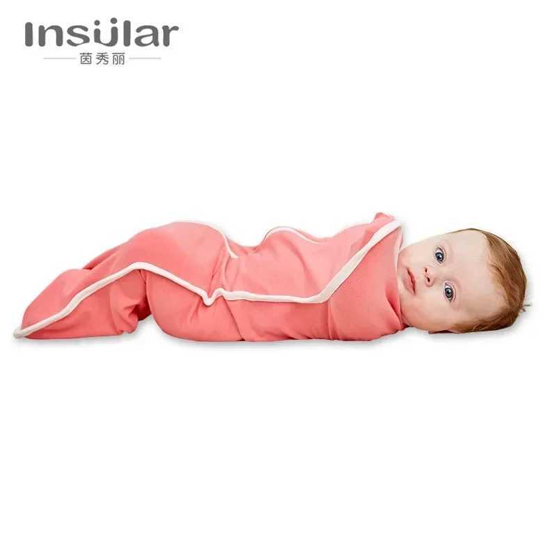 New Cotton Baby Sleeping Bag Spring Autumn Zipper Swaddle Newborn Baby Blanket Wrap Sleepsacks Baby Bedding Swaddling Sleepwear M240824