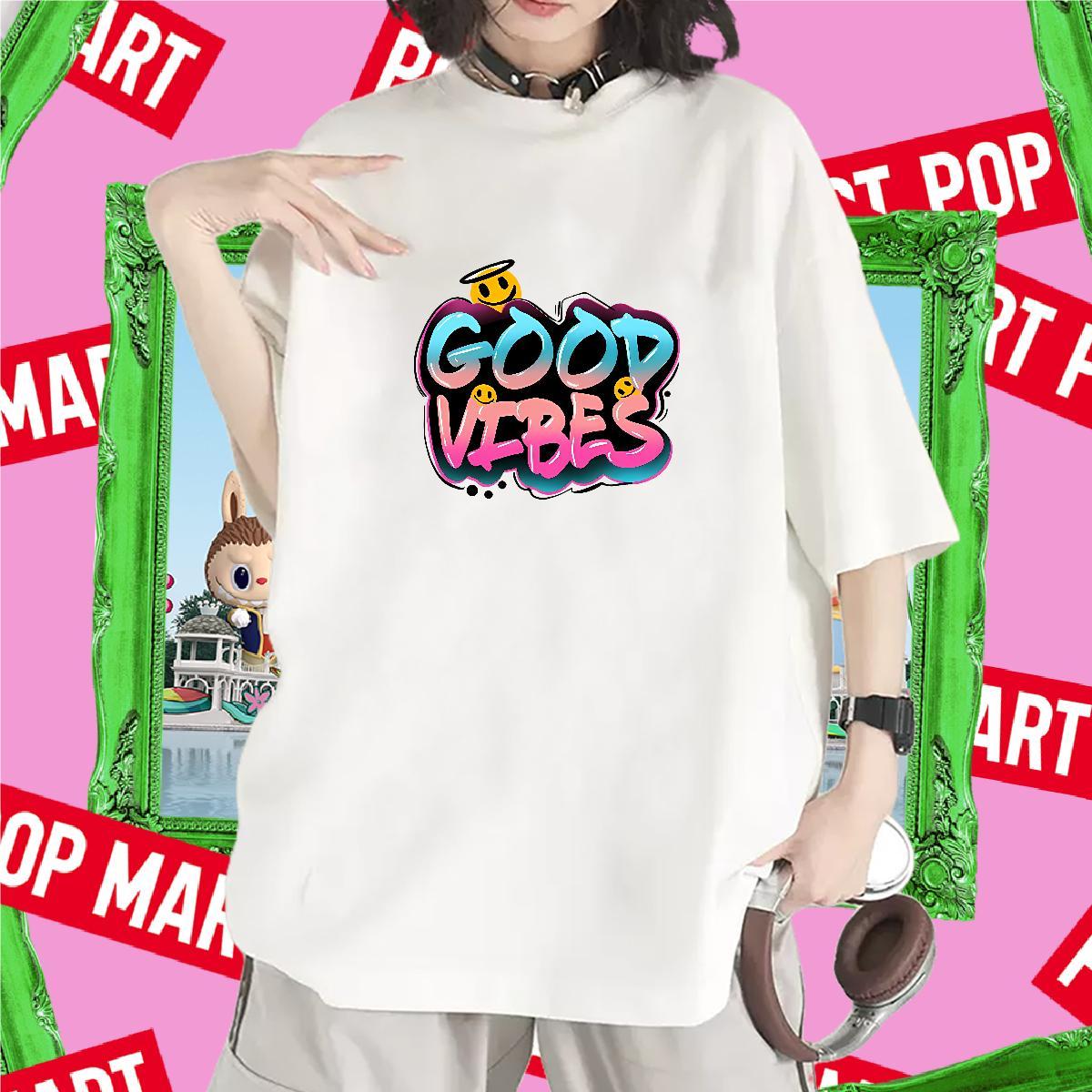 Designer Woman Tshirt 230g Cotton letter Outdoor Women T Shirts Crew Neck Cartoon Floral Printing Clothes