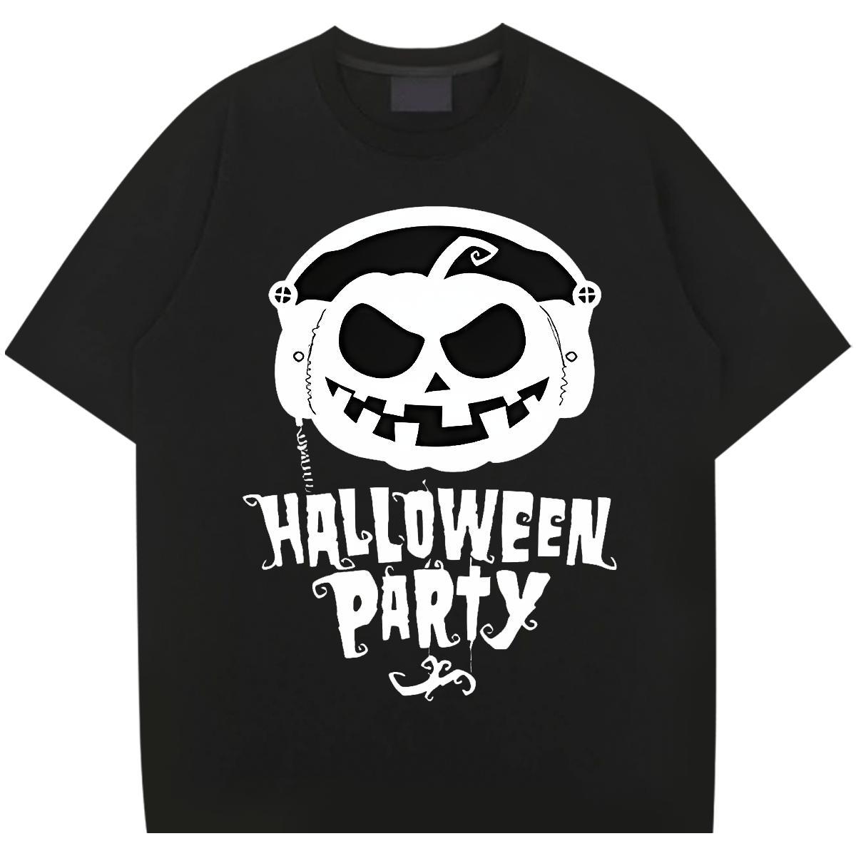 Designer Men T Shirts 230g Cotton skull Home Outdoor Graphic Crew Neck Couples T Shirts 2024 DIY Tops