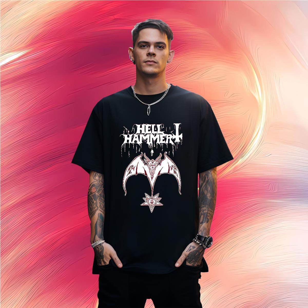 Classic T-Shirts 100% Cotton 230g skull Daily Outfit White Plus Size Breathable Tshirt for Man Woman Fashion Design Tops Shirt