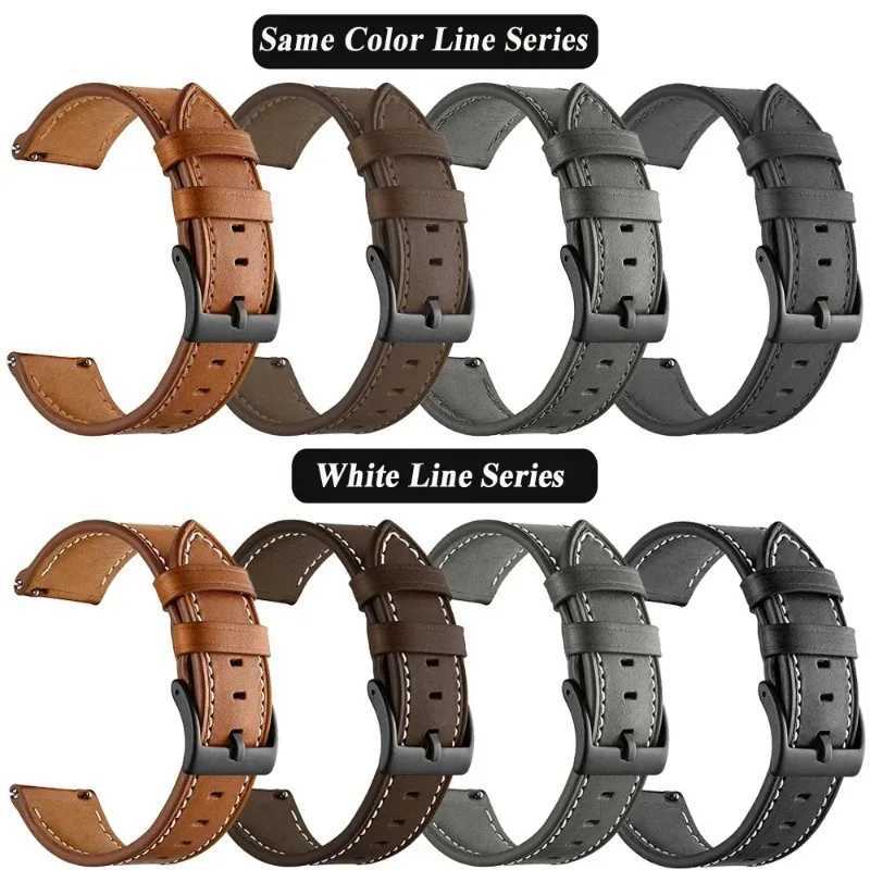 22mm Leather Strap Watchband for COLMI V70 Smart Wriststrap Quick Releas Bracelet for COLMI V70 Watch Accessories Z240824
