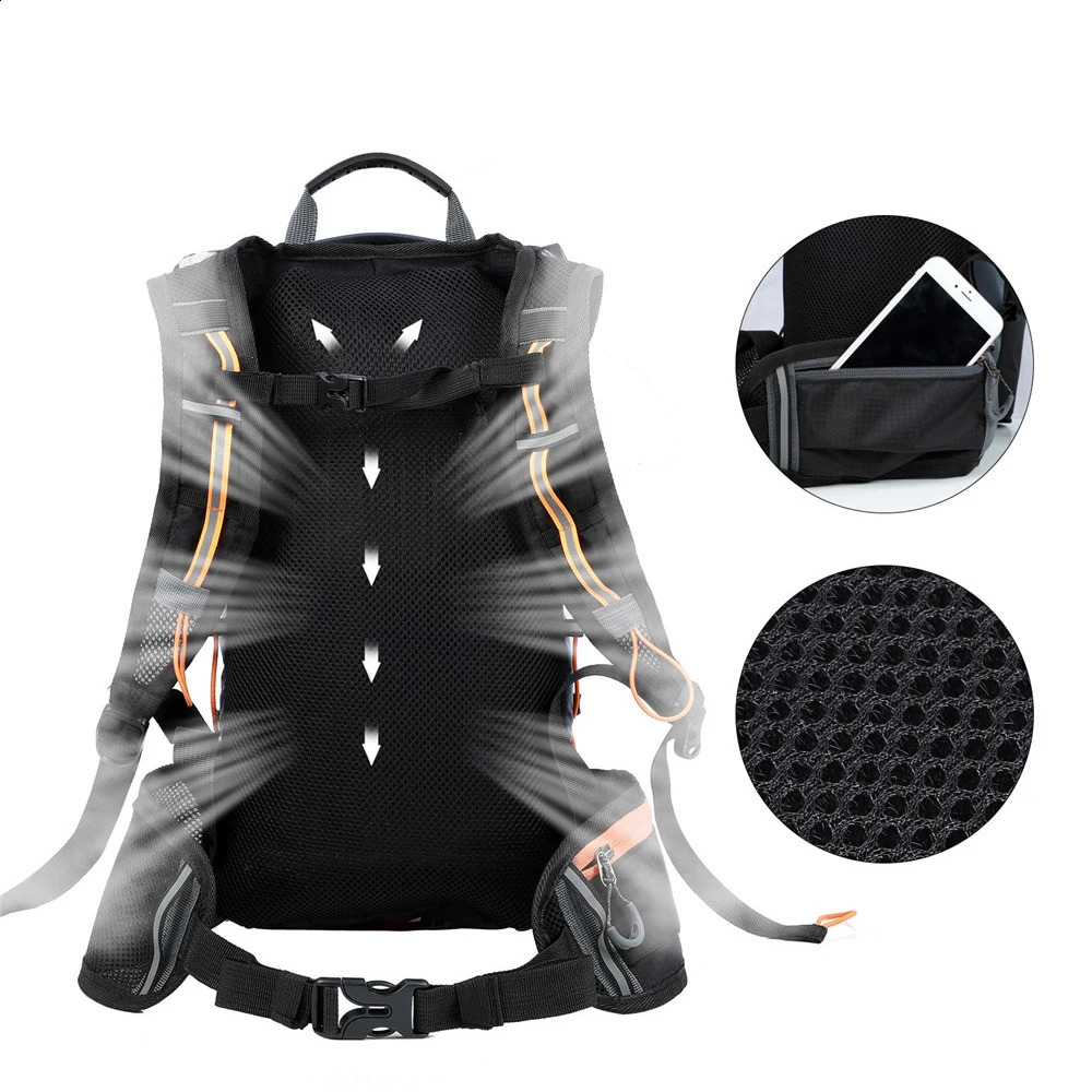 Waterproof bicycle bag breathable 10L ultra light waterproof backpack 240823