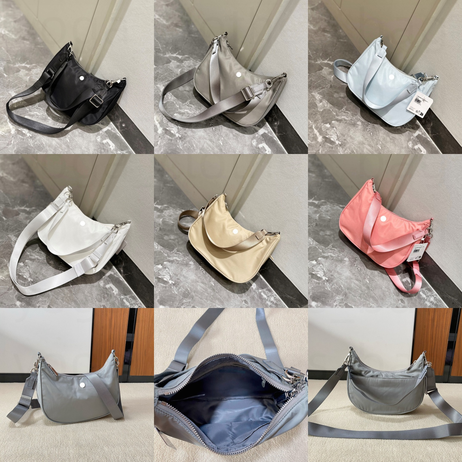 L yoga bag crossbody bag Adjustable Mini Shoulder bag Mini Shoulder Bags 3L nylon underarm bags