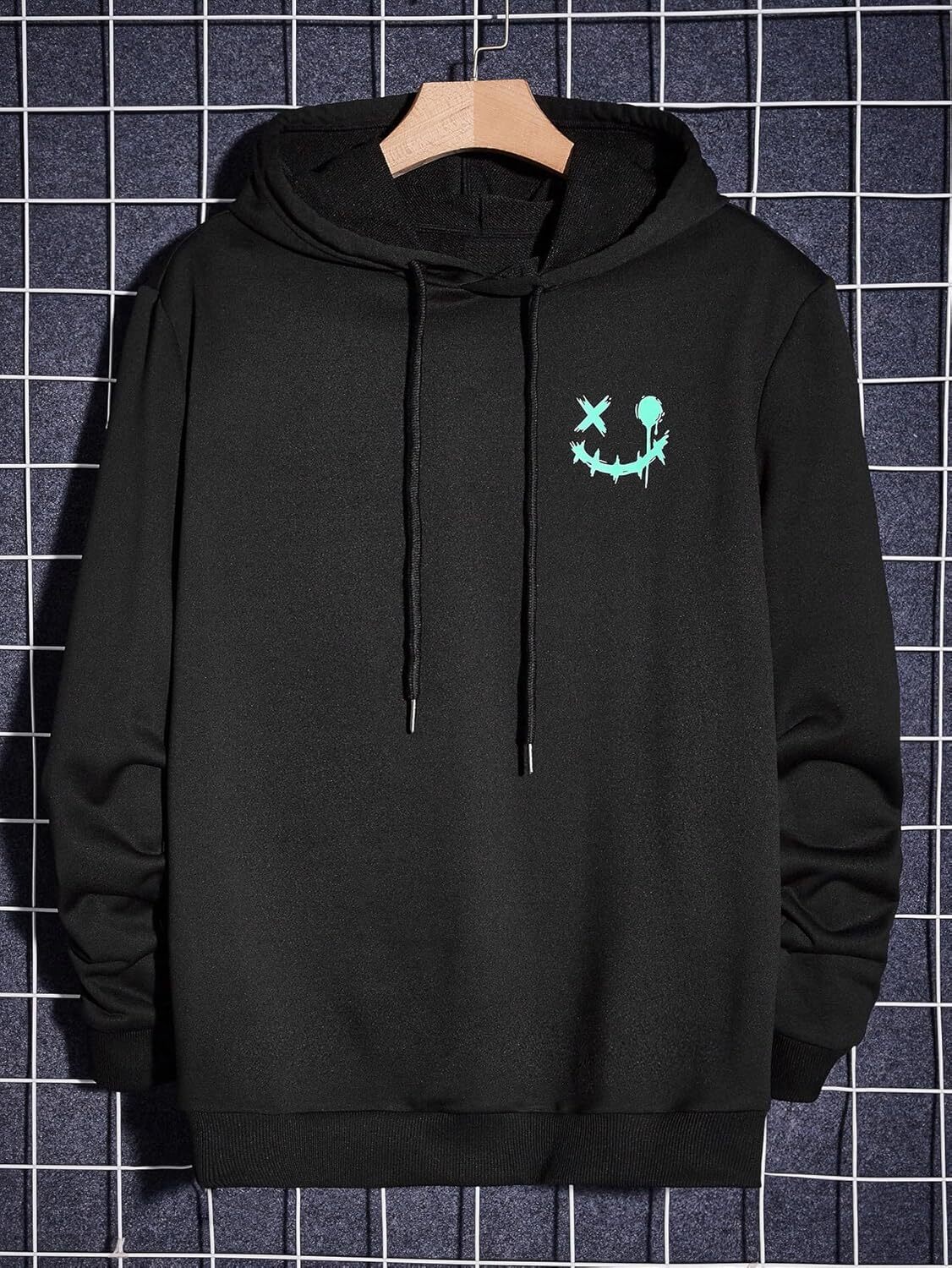 Hoodie for Mens Womens Bear Print Graphic Hoodies Long Sleeve Drawstring Hooded Sweatshirt Pullover Tops Graphic Hoodies sweatshirt Pullover Long Slee