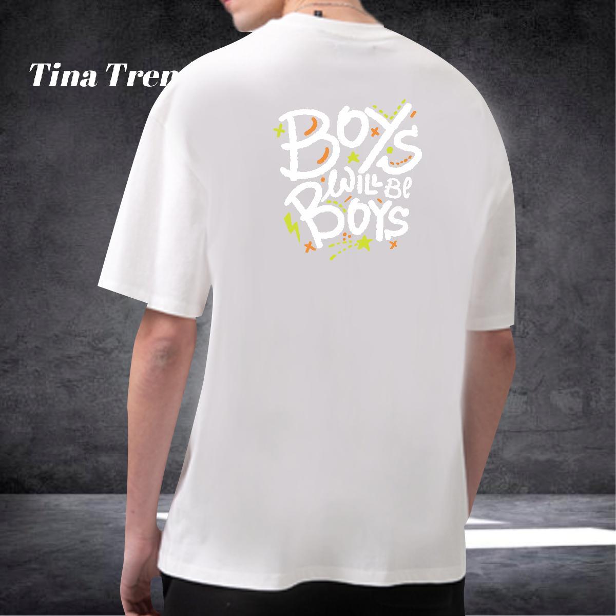 Brand T Shirts Men 230g Cotton letter Casual DIY Printed O-Neck Short Sleeve Mens Tshirts Free Shipping Wear