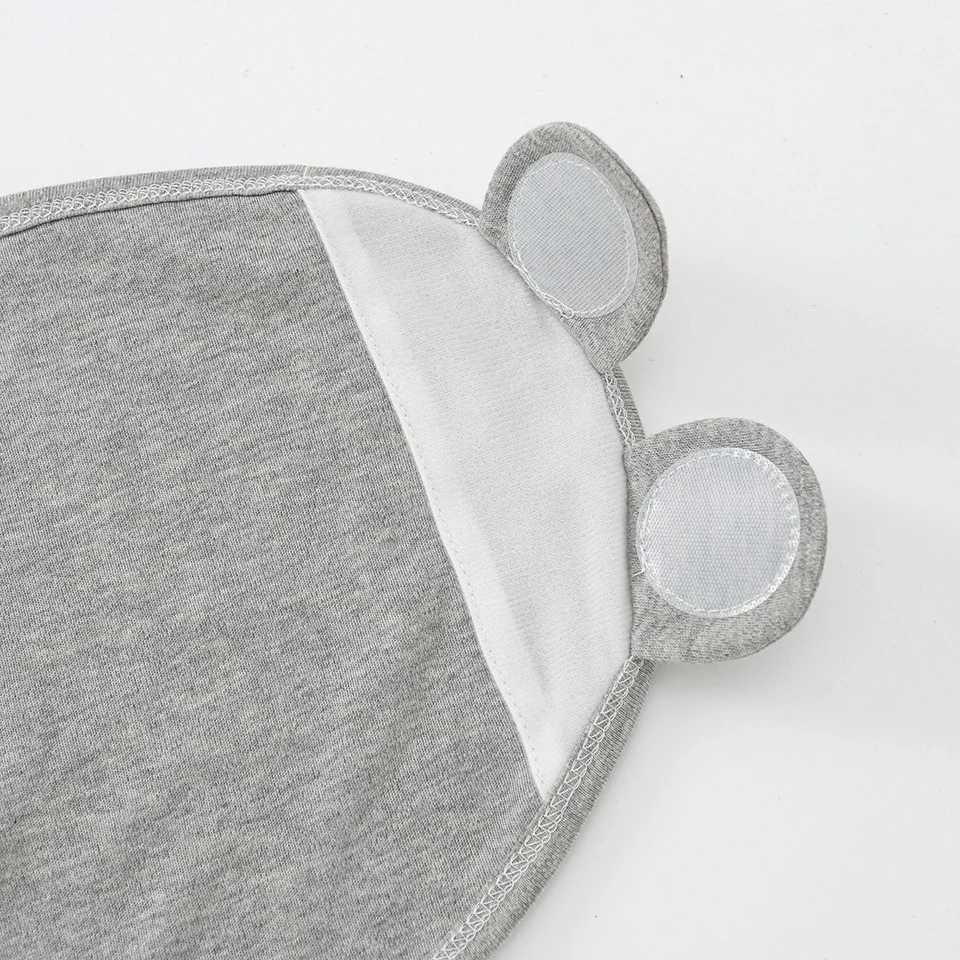 0-3Months Newborn Baby Sleeping Bag With Hat Set Adjustable Baby Swaddle Blanket Summer Thin Breathable Soft Cotton Boys Girls M240824
