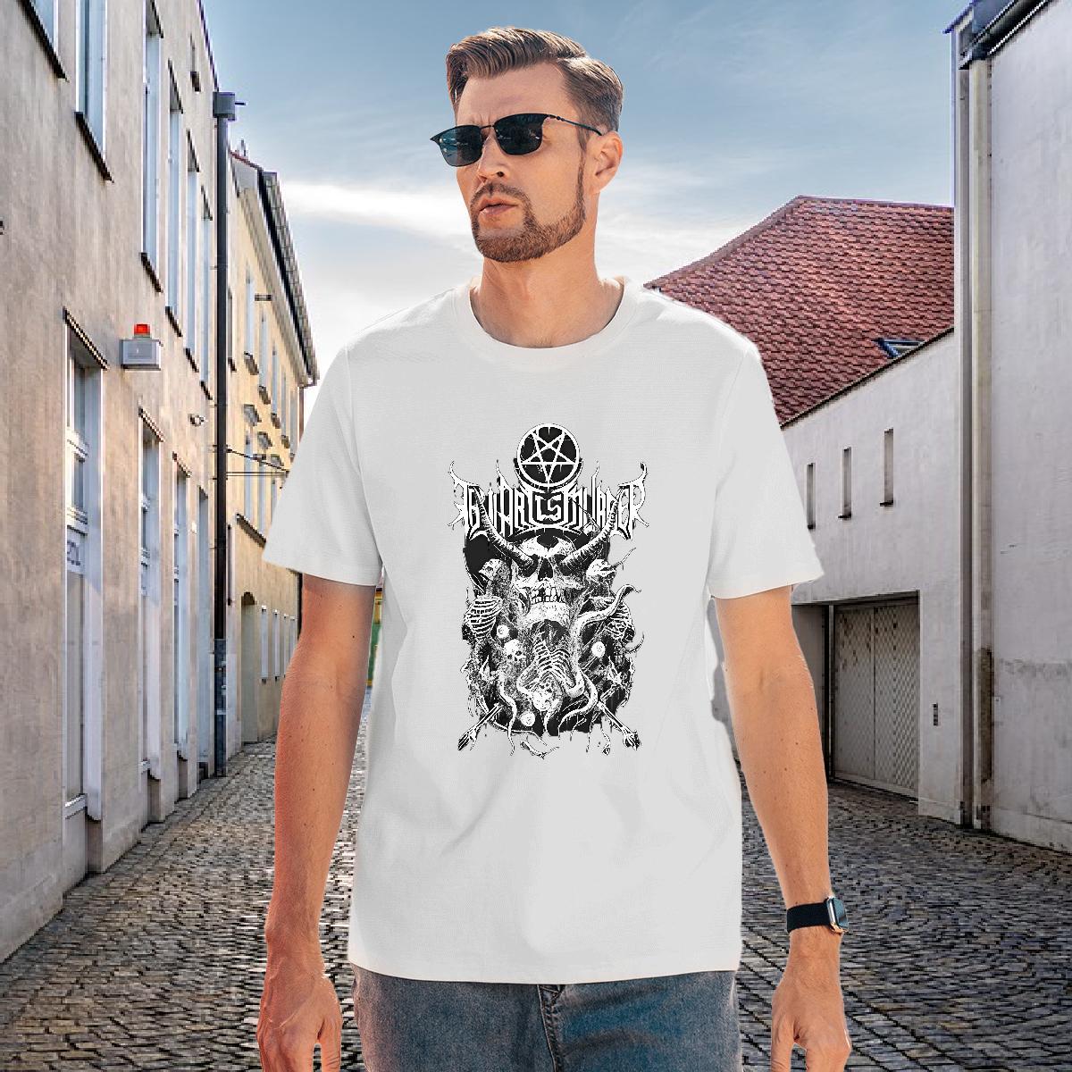 Free Shipping Men T Shirts 230g Cotton crown Sports Casual Graphic O-Neck Short Sleeve Tshirts Classic Casual Tee Shirt