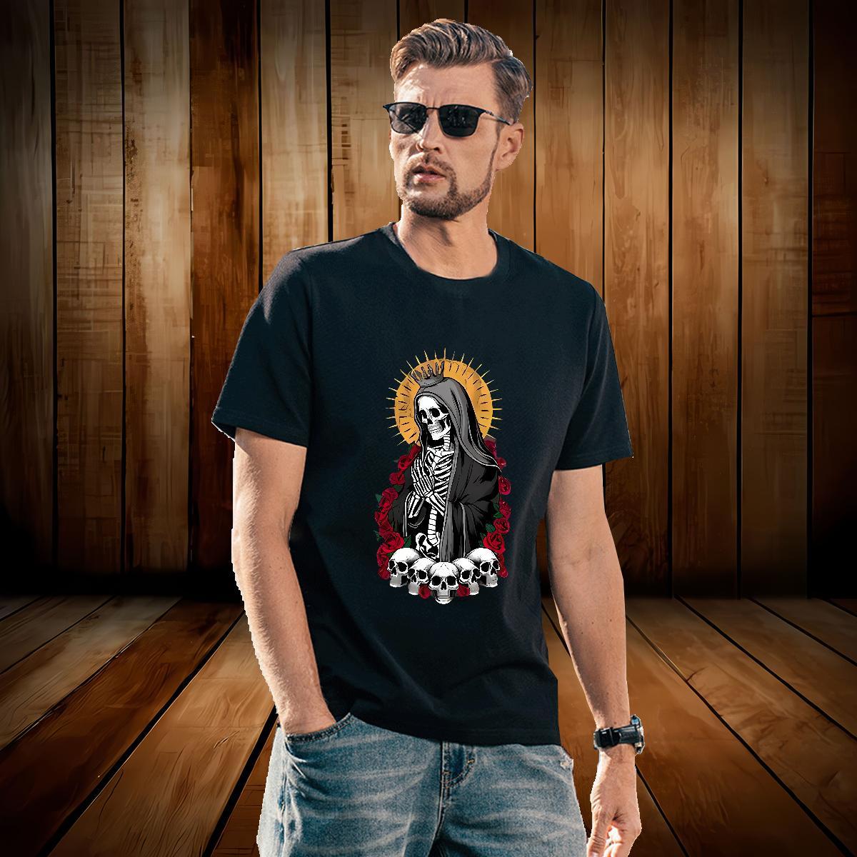 TOP Quality Men T Shirts 230g Pure Cotton crown Home Outdoor DIY Printed Breathable Short Sleeve Couples T Shirts Designer Tops Tees