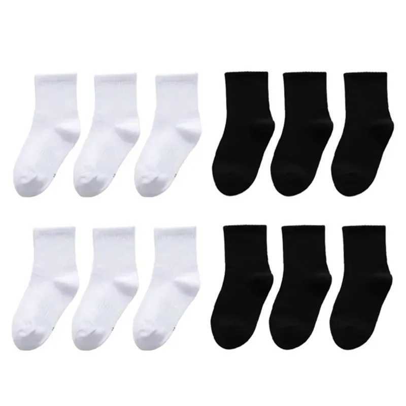 20 Pieces=10 Pairs Children Socks Spring Autumn Cotton High Quality Girls Boys Socks 1-9 Year Kids Socks CL240824