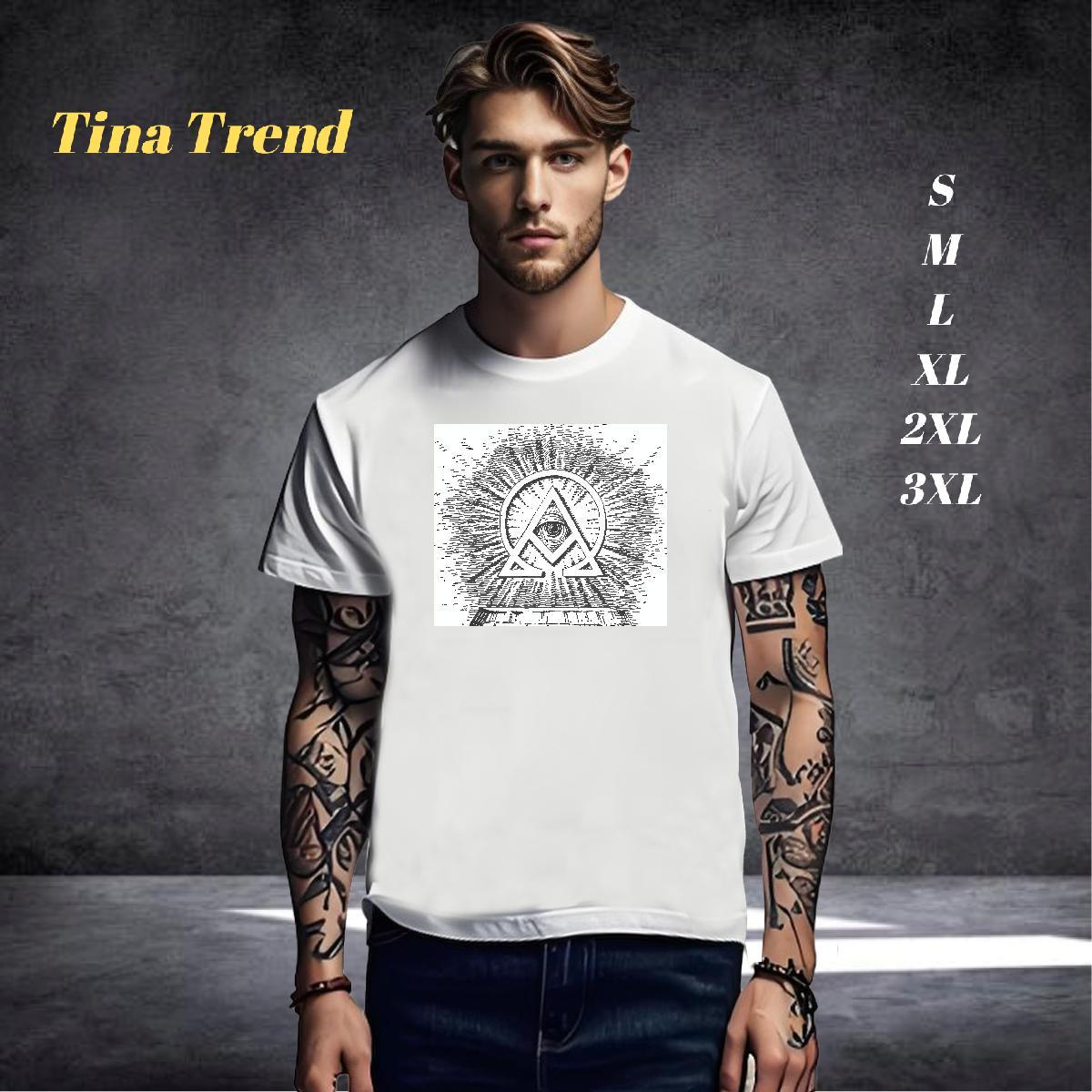 Comfortable Man T Shirts 230g Pure Cotton eye of the devil Street Custom Cartoon Round Neck Short Sleeve Couples T Shirts Designer Top Tees