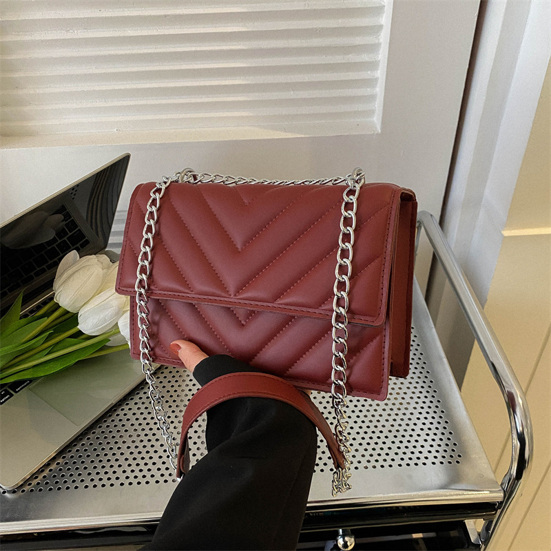 Women Bag Fashion Bag Shoulder Bag Chain Design Gentle Style Simple Style Work Commute Free shipping