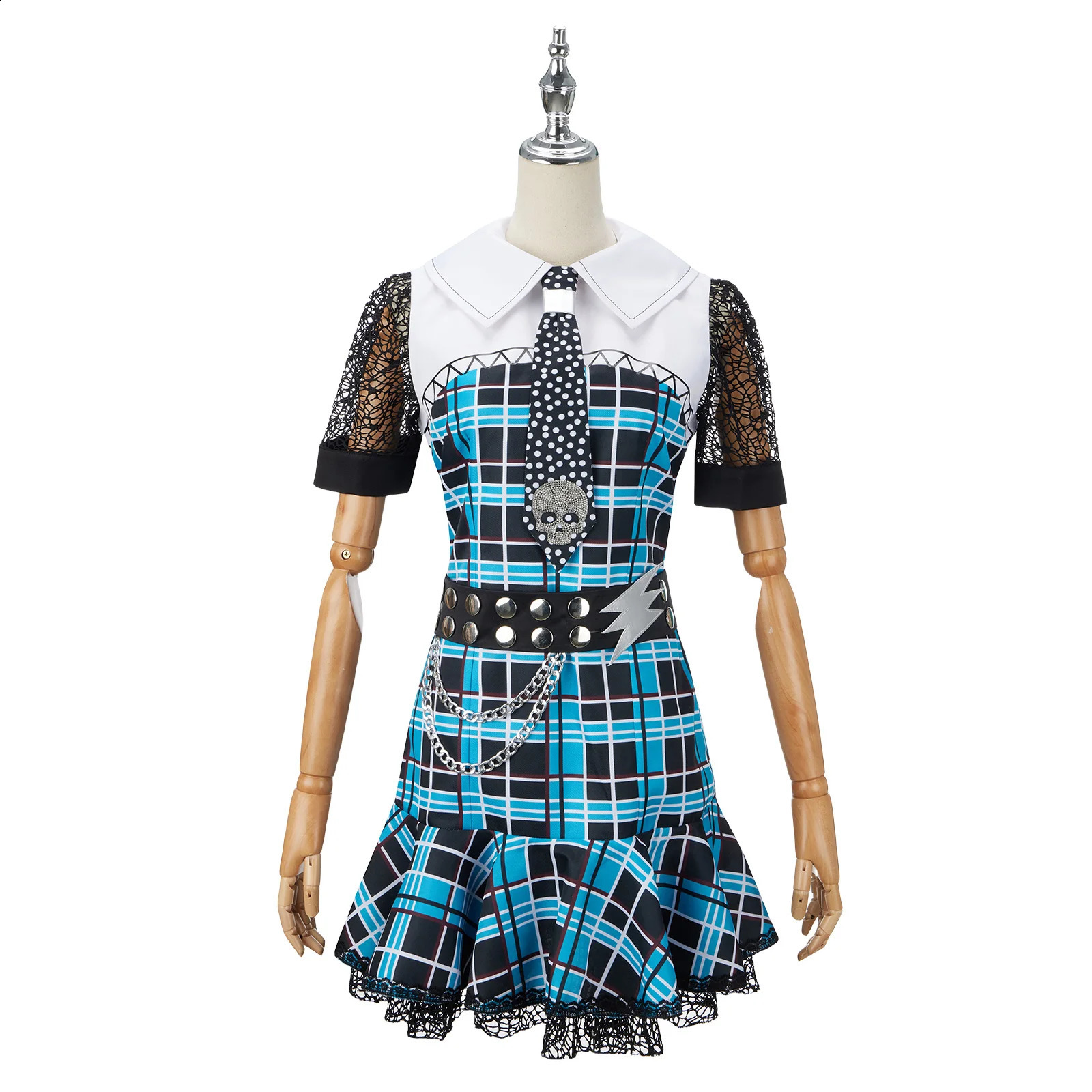 cosplay costume womens Halloween carnival blue dress 240823