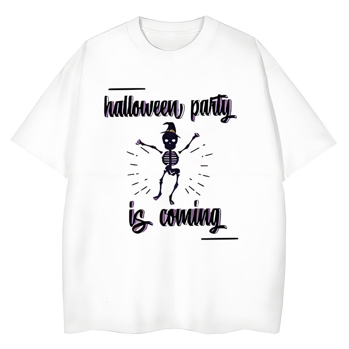 Soft Mens T Shirts 230g 100% Cotton skull Summer Casual Custom Cartoon Breathable Crew Neck Men Tees New Designer Wear