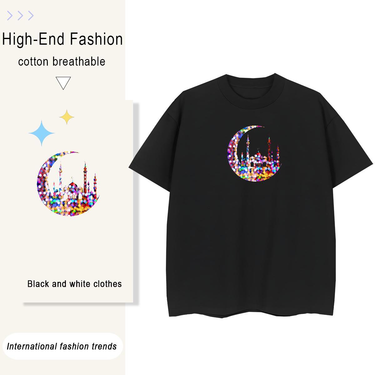 Free Shipping Tshirt for Man Woman 100% Cotton 230g painting High Street Hip Hop T-Shirts for Women Short sleeve Soft Cartoon Printing L-4XL Tops Tees