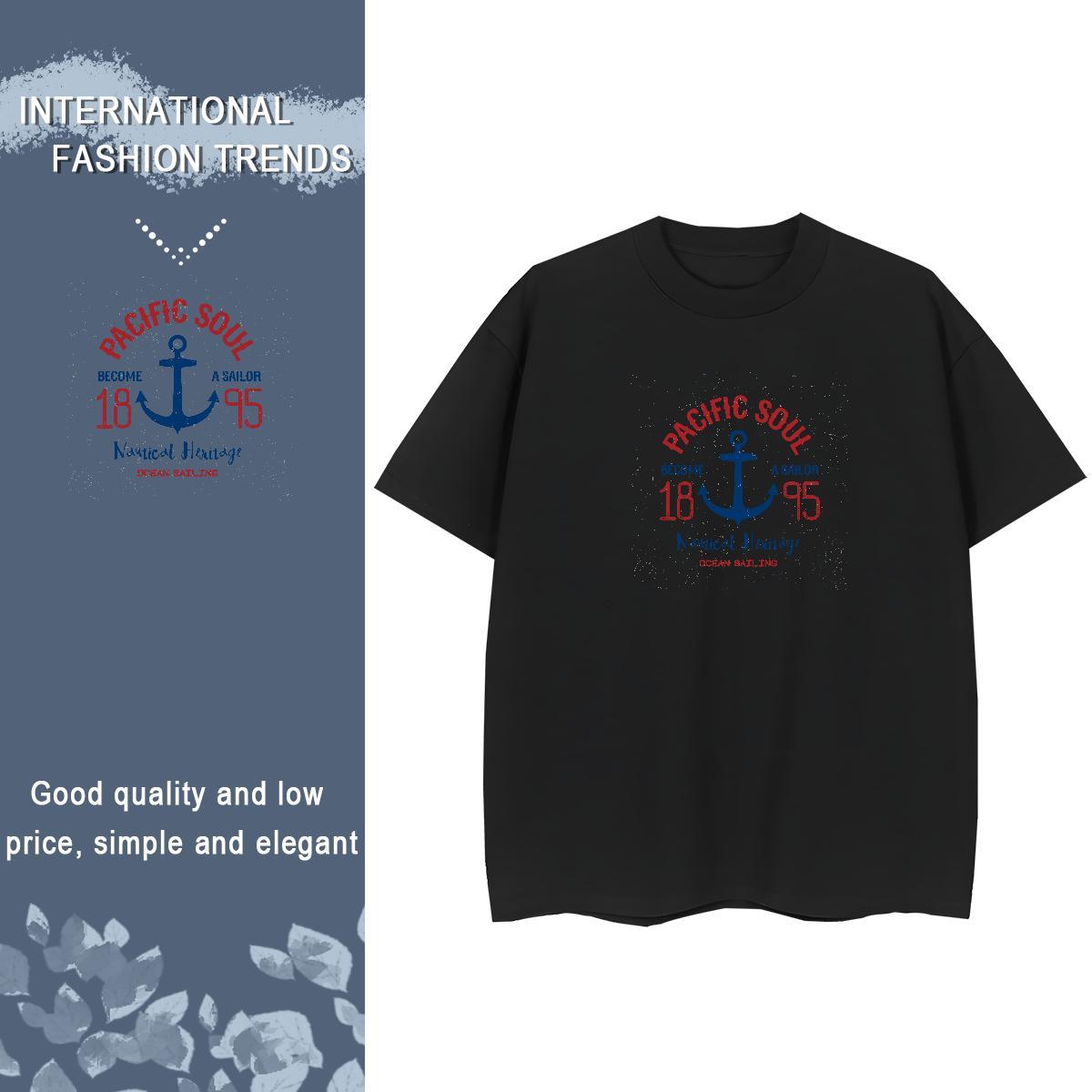 Unisex Women Tshirts 230g 100% Cotton letter Sport T-Shirts for Women Comfortable Anime Oversized Top Tees