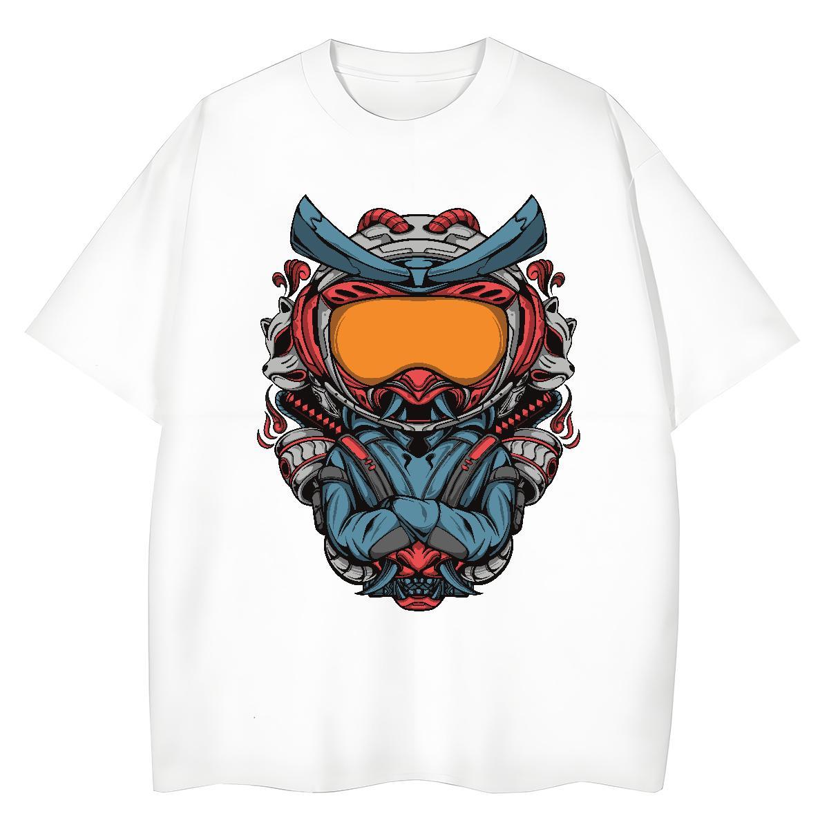Lady Couples T Shirts 230g 100% Cotton universe Daily Wear Womens T Shirts Round Neck Short Sleeve DIY Logo Top Shirts