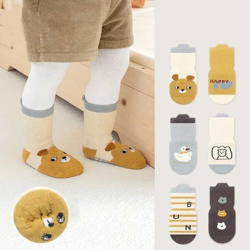 Thick Warm Kids School Fashion Socks Baby Middle Tube Stockings Long Socks for Infant Toddler Children Boys Girls Thermal Socks CL240824
