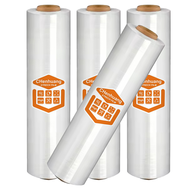 Single pack 38 cm wide by 305 m long elasticated clear adsorbent durable for mobile heavy duty shrink wrap packaging for packing furniture