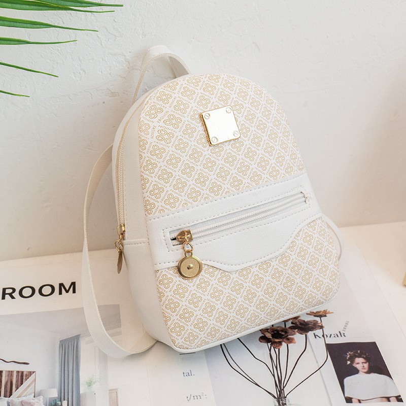 Women Bag Fashion Designer Backpack For Woman Men Style Hot Sale Trendy Print Bookbag Simple Versatile Free Shipping