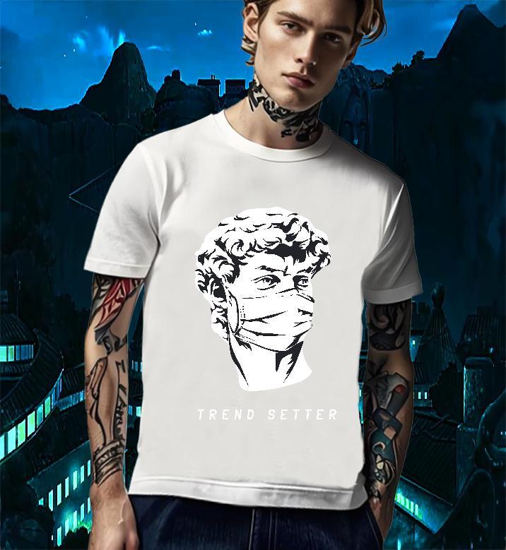 Free Shipping T-Shirts for Men 230g 100% Cotton portrait Street Casual DIY O-Neck Short Sleeve Couples T Shirts Fashion Casual Top Tees