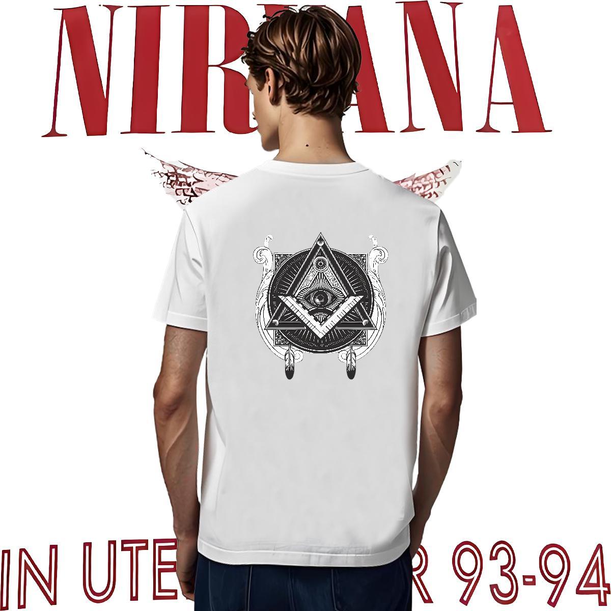 Loose Fit T Shirts Men 230g 100% Cotton eye of the devil Home Outdoor Customized Print Short Sleeve Soft Tshirt for Man Woman New Designer Tees
