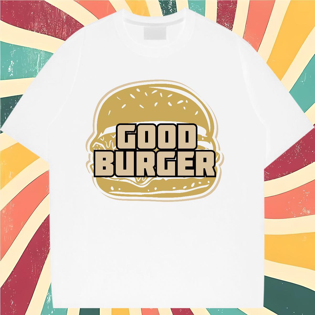 Wholesale Lady T shirt 230g Pure Cotton burger Street Casual T-Shirts Comfortable Black White Tshirts