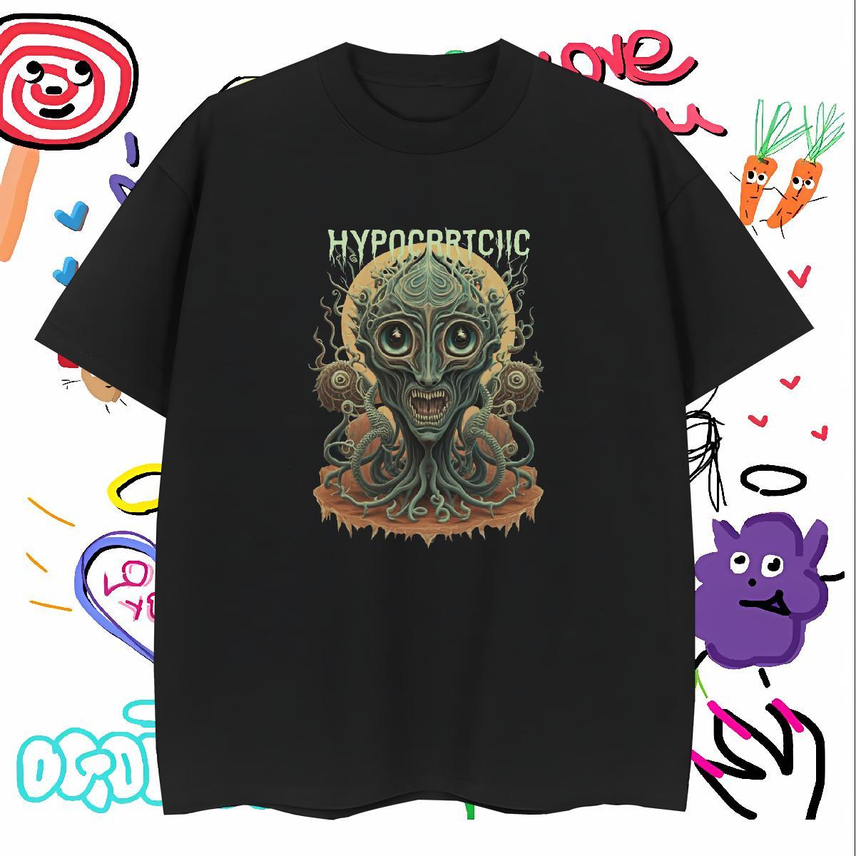 TOP Quality Men T Shirts 230g Pure Cotton skull Outdoor Black White Breathable Mens Tshirts Wholesale Tee Shirt