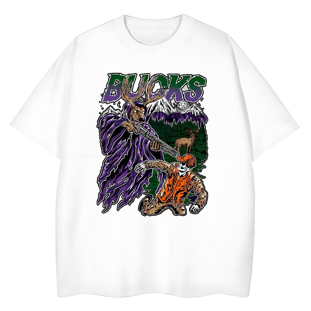 Classic T-Shirts for Men 100% Cotton 230g skull Street Graphic Breathable Short Sleeve Men Tshirts Custom Tops Shirt