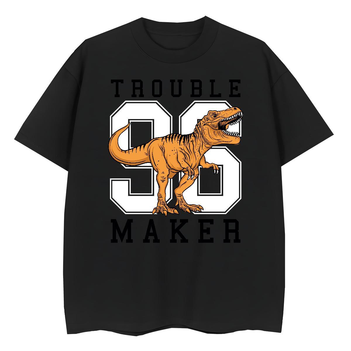 Fashion Designer Tshirt for Man Woman dinosaur Hip Hop Street 230g Pure Cotton Top Tees Round Neck Short Sleeve Cool Man T Shirts Custom Printing