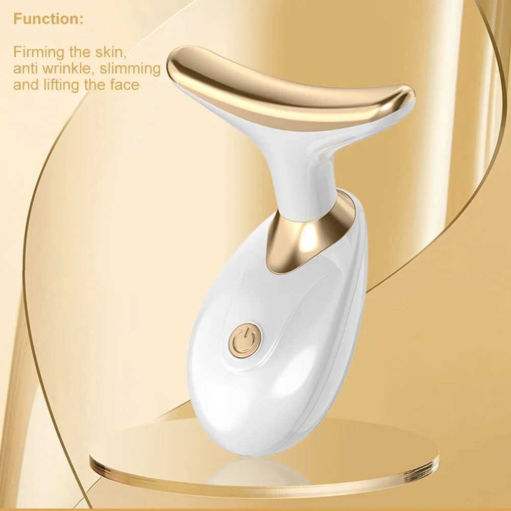 Neck Lifting Beauty Device Anti-Aging Anti Wrinkle Facial Massager Multifunction Neck Tightening Device Firming for Face Lift CL240825