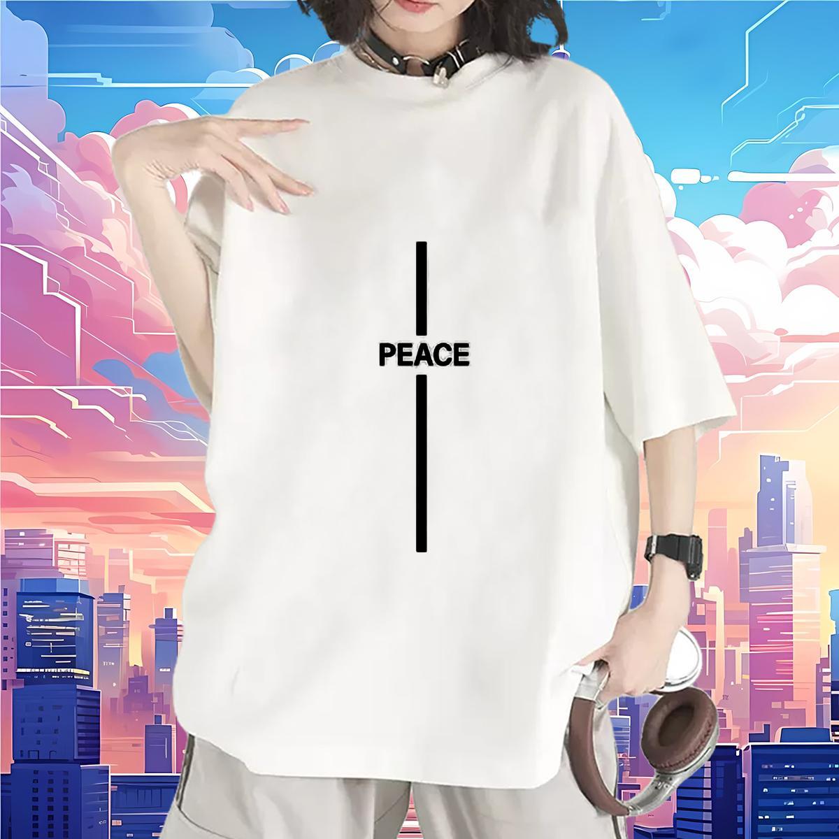 Loose Women Tees 100% Cotton 230g letter Street Casual Woman T Shirts Breathable Short Sleeve Custom Printing Tees Shirts