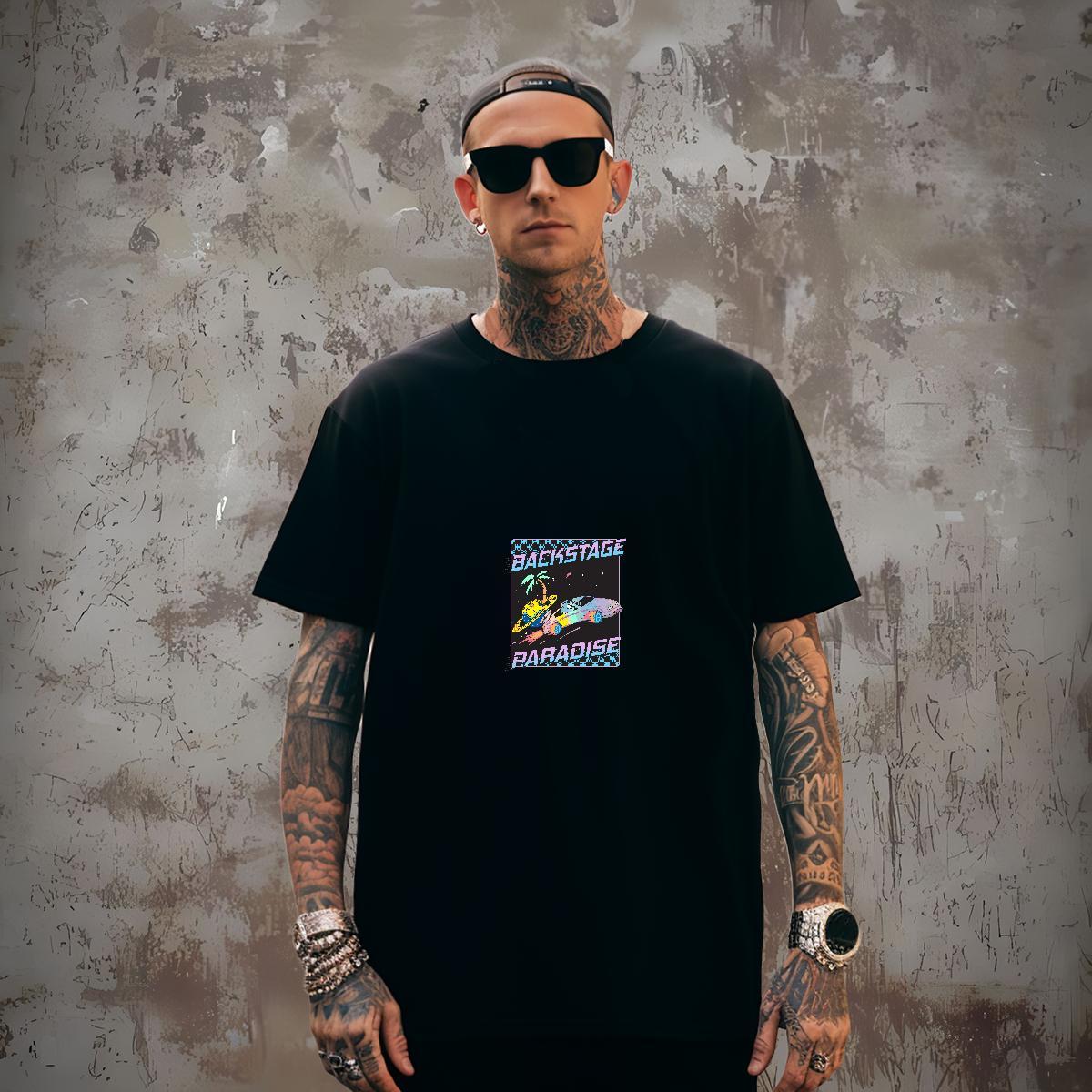 Soft T Shirt For Man 230g Pure Cotton beach Sports Casual Custom Print Plus Size Short Sleeve Soft Tshirt for Man Woman DIY Customized Tops Shirt