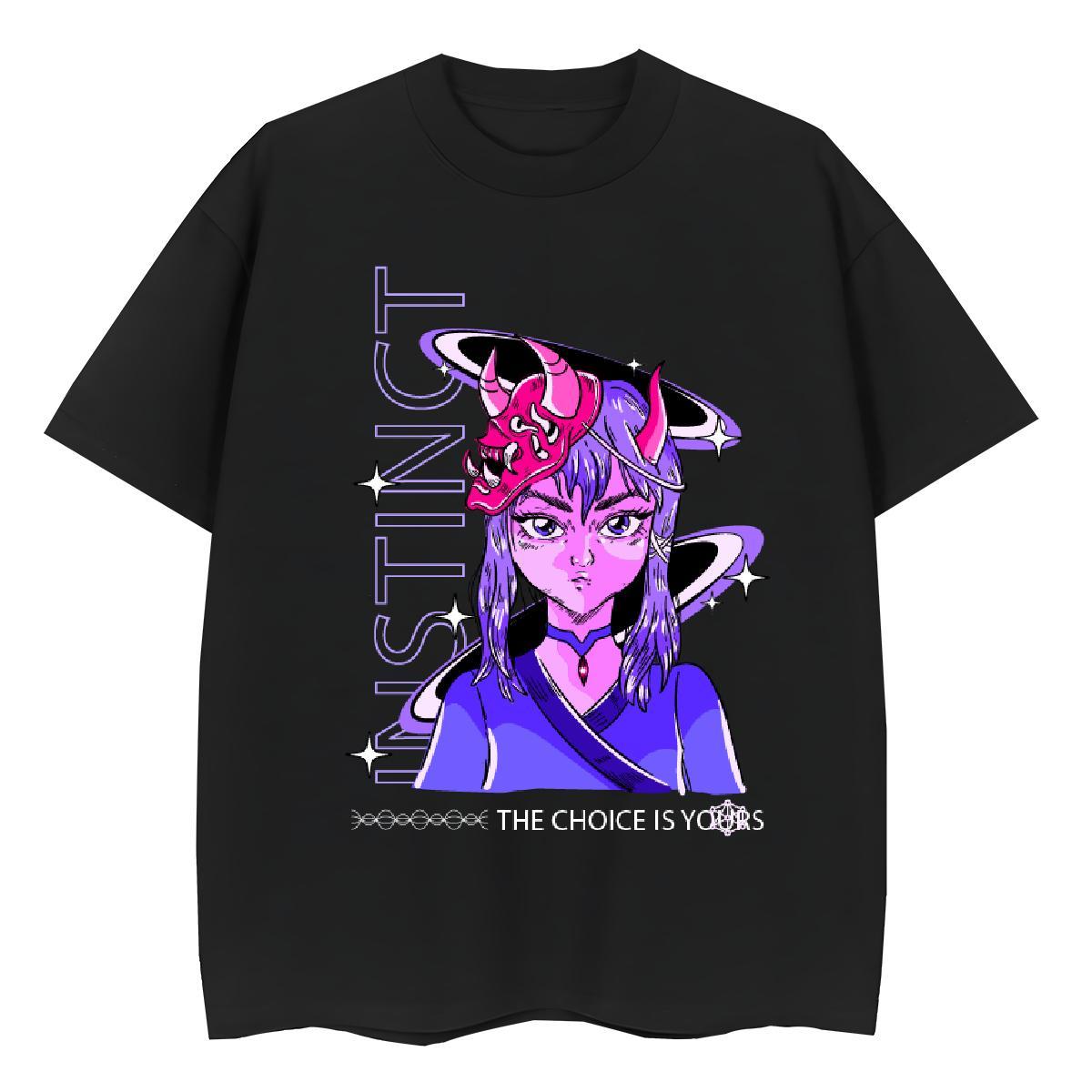 Brand Man T Shirts 230g Pure Cotton portrait Daily Wear Cartoon Print Breathable Crew Neck Mens Tshirts Wholesale Polos