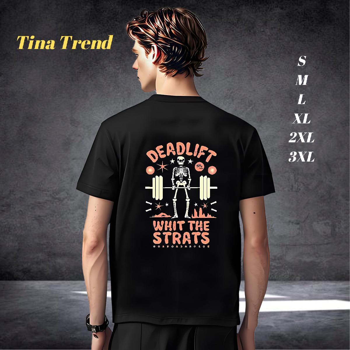 Loose T-Shirts 230g 100% Cotton skull Street Casual Custom Printed Pure Cotton Men Tops Tees New Polos