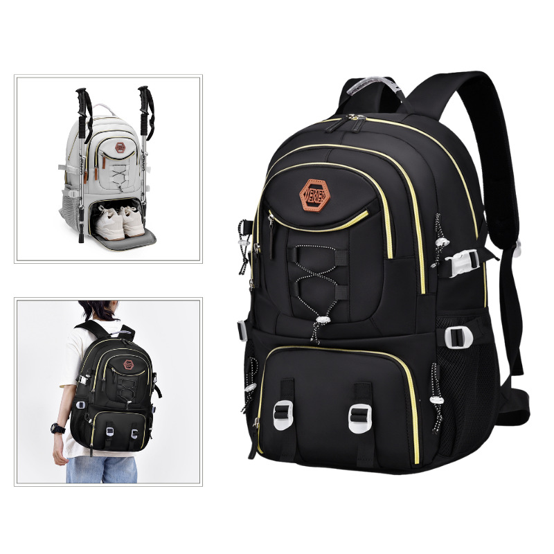 High-value Backpack Multi-purpose Large-Capacity Travel Bag Mountaineering Bag Oxford Cloth Backpack Free shipping