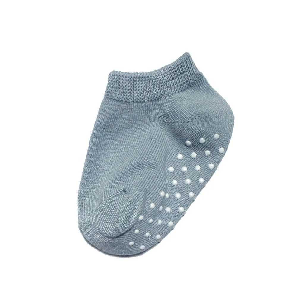 5 Pairs Kids Socks Non-slip Floor Socks For Toddler Baby Boys Girls White Ankle Socks CL240824