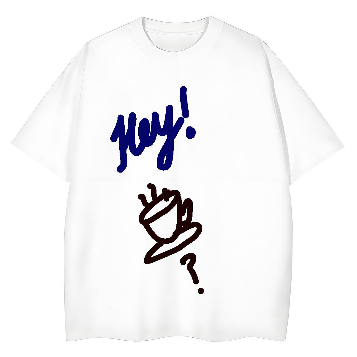 Designer Nice Couples T Shirts 230g Pure Cotton letter Sport T Shirt For Woman Short sleeve Soft White Plus Size Tees