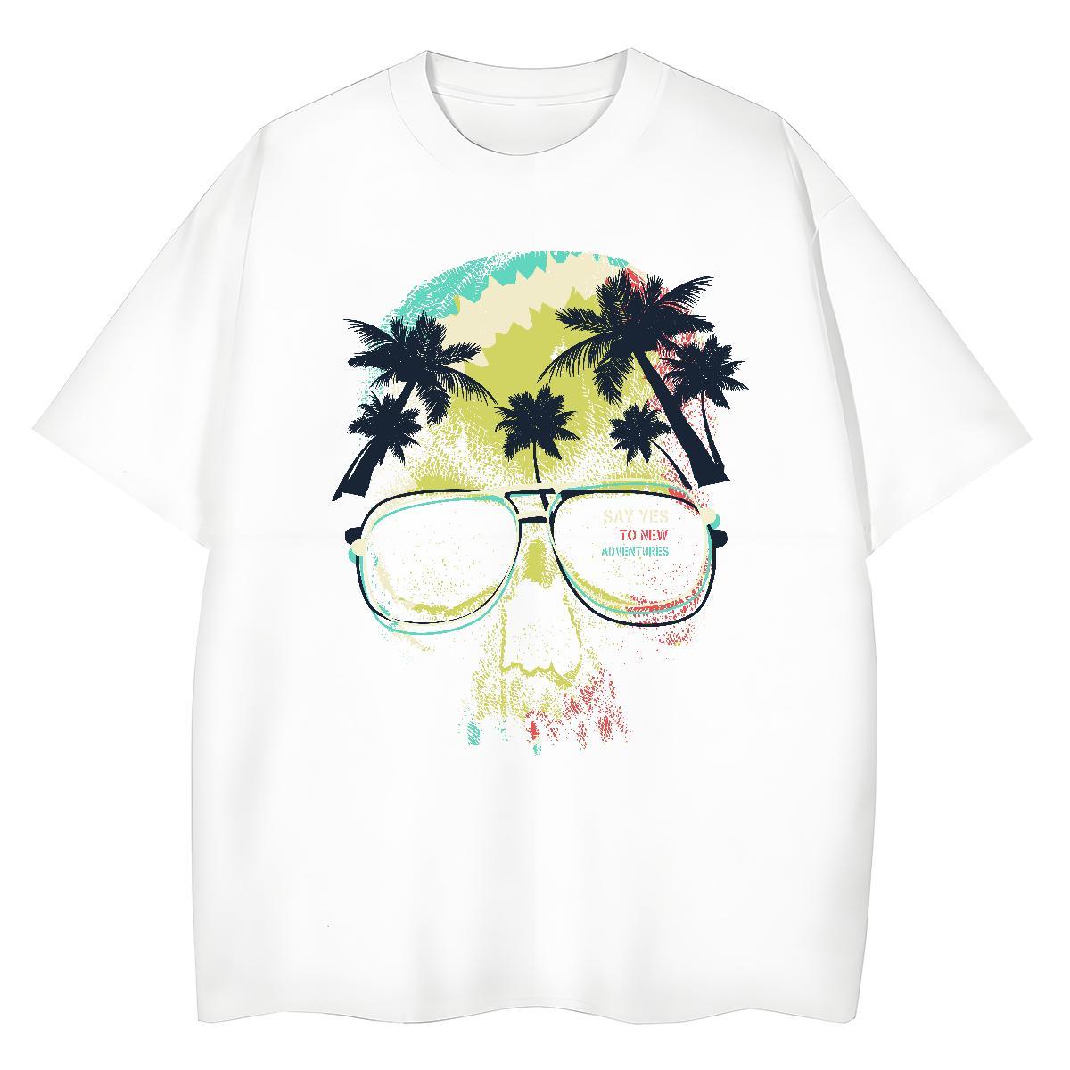 Fashion Casual Tshirts tree Sport 230g Pure Cotton Tees Shirts O Neck Short Sleeves Designer Men T Shirts Asian Size