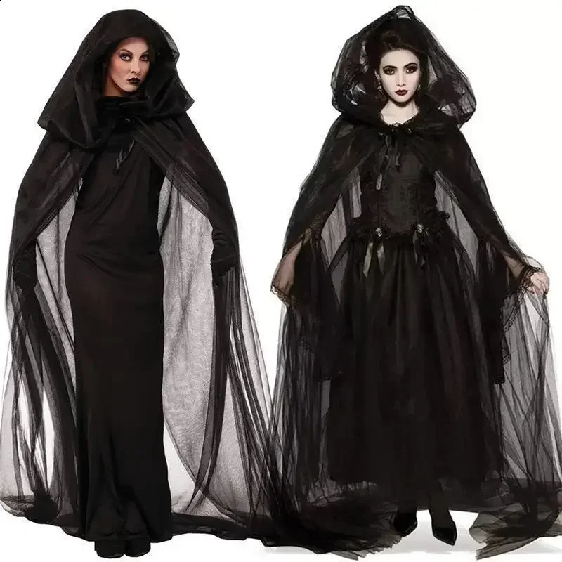 Horror demon costume ghost bride witch roleplaying performance game Halloween 240823