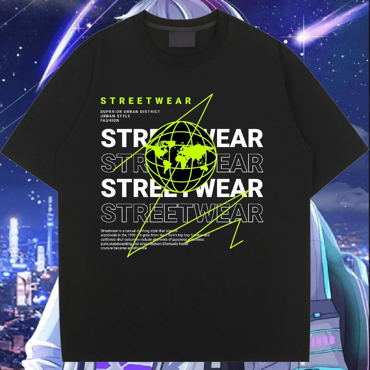 Female Tshirt for Man Woman 230g Pure Cotton letter Spring Summer T Shirts Women Breathable Crew Neck DIY Anime Printed Tee Shirt
